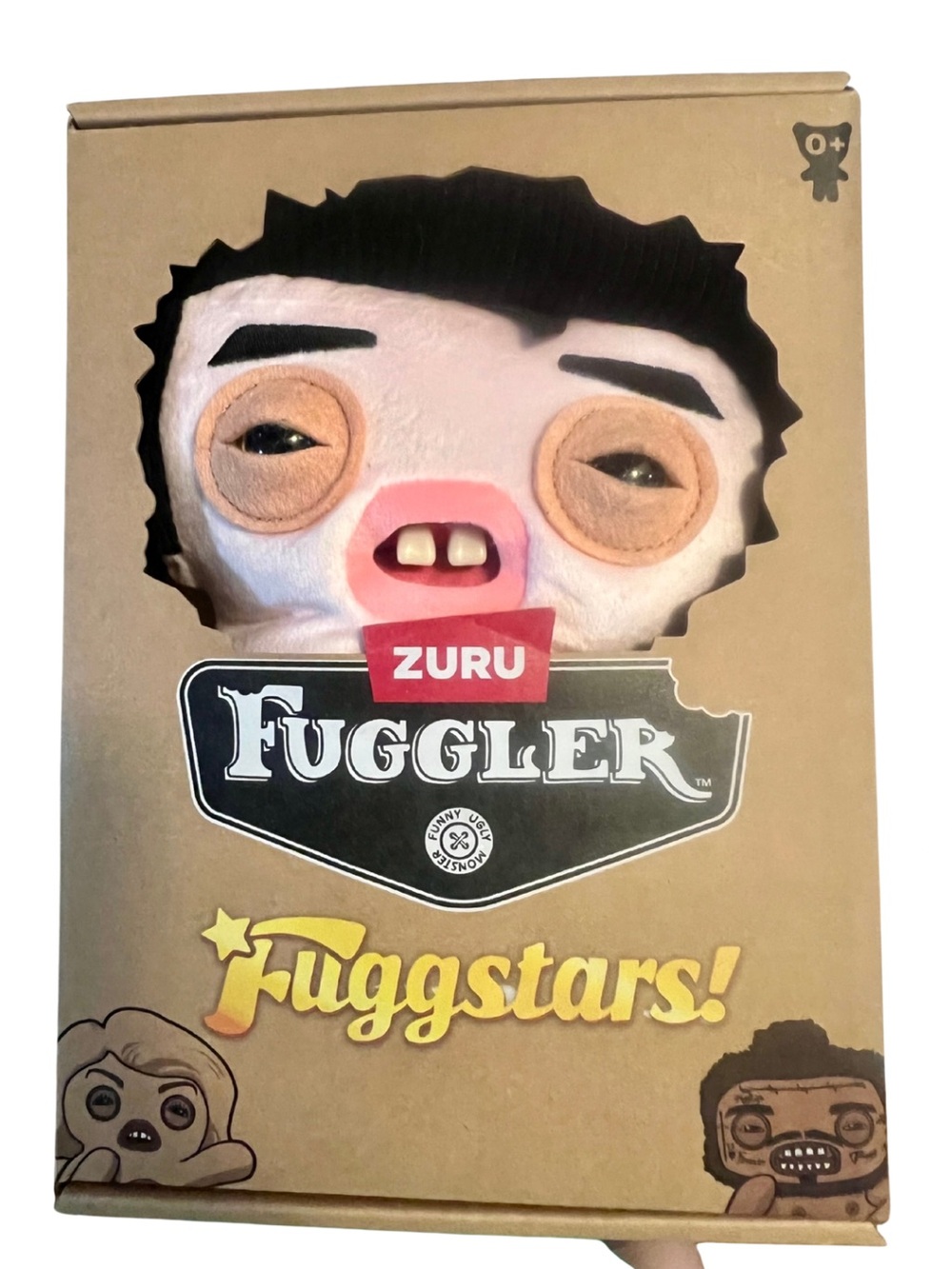 ZURU Fuggler Fuggstars Greazee Plush Monster New in Box